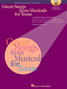 Great Songs from Musicals for Teens Vocal Solo & Collections sheet music cover